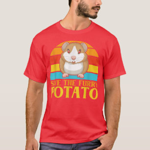 Save The Furry Potato Guinea Pig Guinea Lover T-Sh T-Shirt
