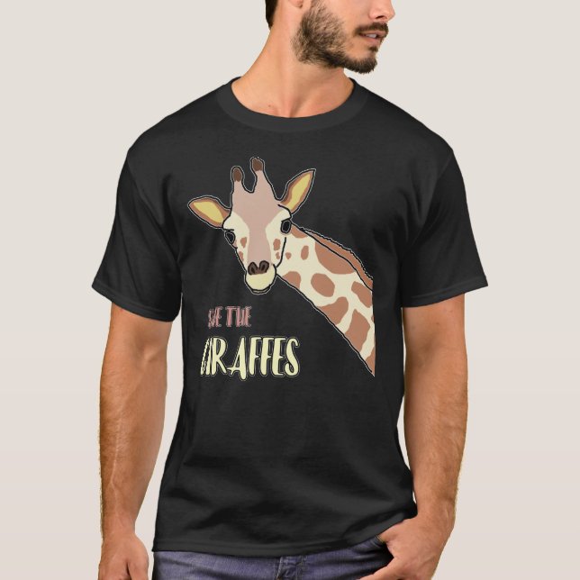 Save The Giraffes T-Shirt (Front)