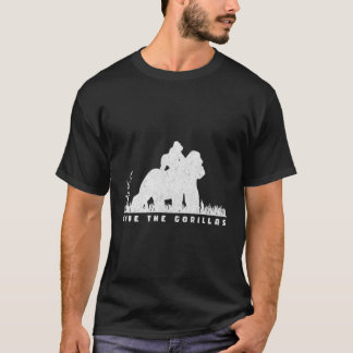 Save The Gorillas Mama Baby Gorilla T-Shirt