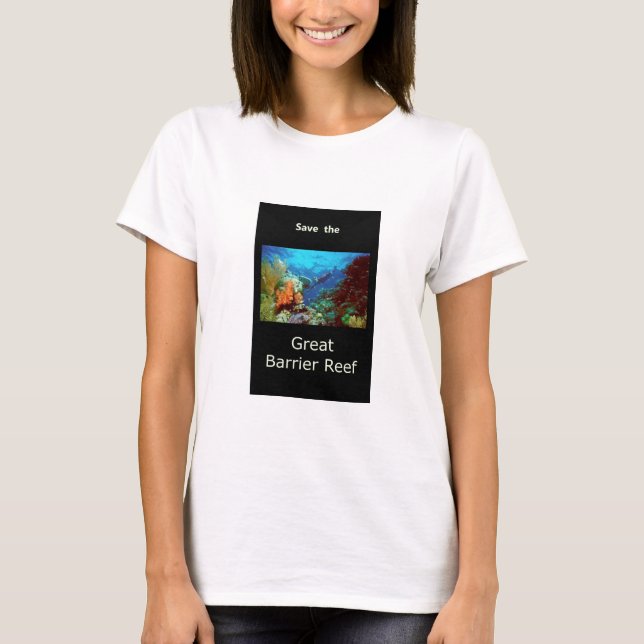 Save The Great Barrier Reef T-Shirt (Front)