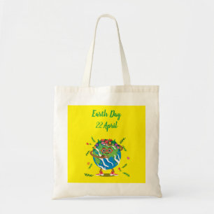 Save the Green Earth Day Tote Bag