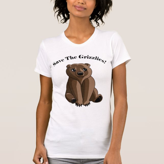Save the Grizzlies! T-Shirt (Front)