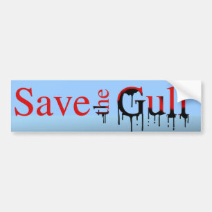 SAVE THE GULF BUMPER STICKER