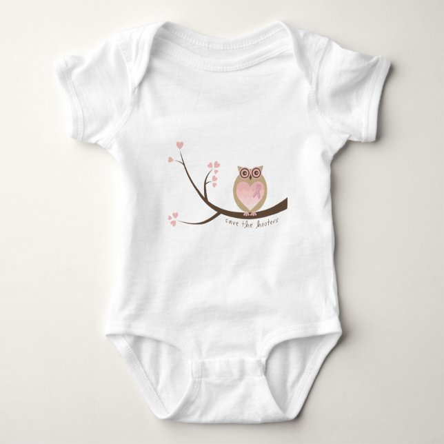 Save the Hooters Baby Bodysuit (Front)