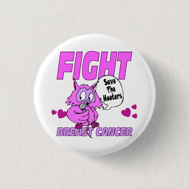 Save The Hooters Button (Front)