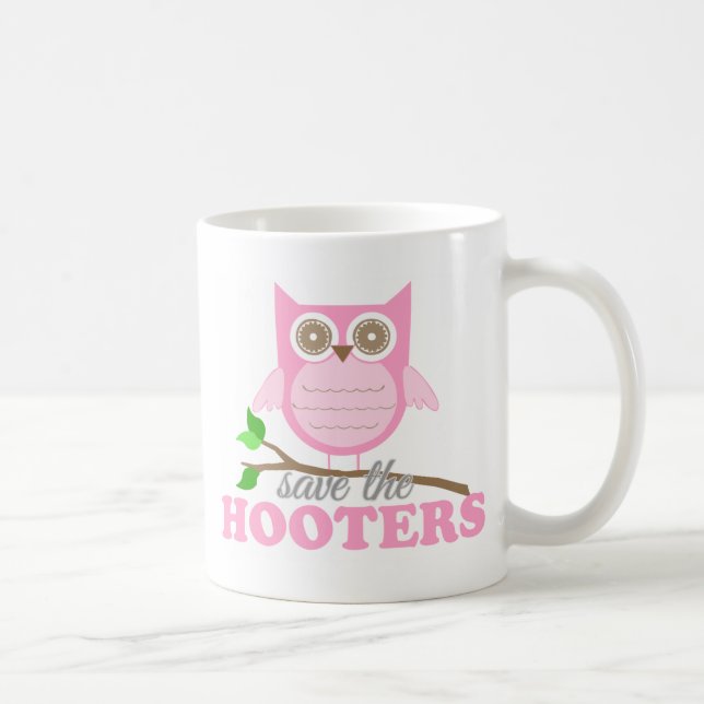 Save the Hooters Coffee Mug (Right)
