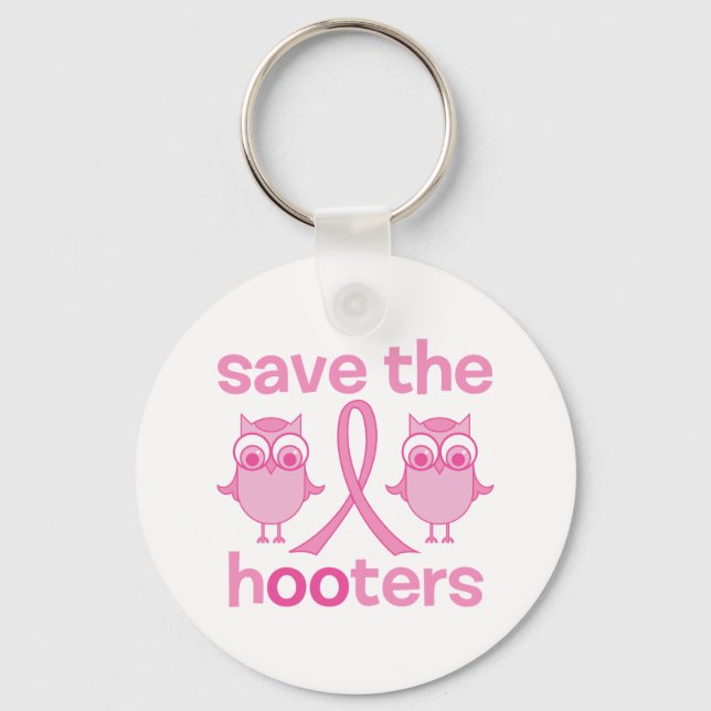 Save The Hooters Keychain (Front)