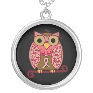 Save The Hooters Owl! Silver Plated Necklace