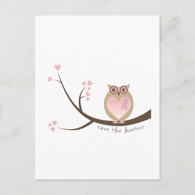 Save the Hooters Postcard (Front)