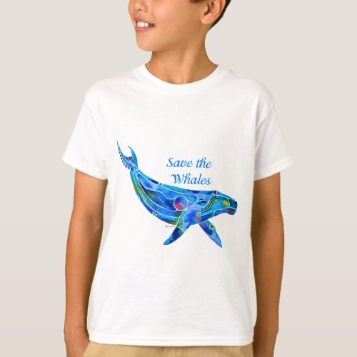 Save the Humpback Whale T_Shirt