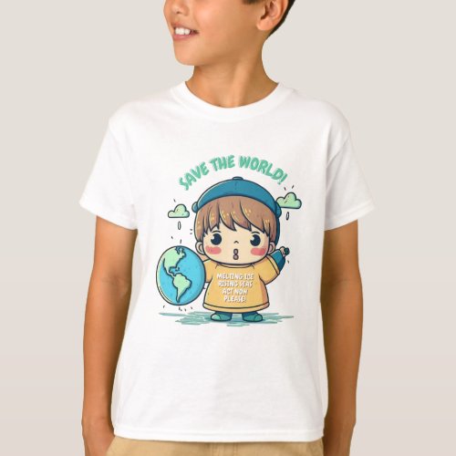 Save the Ice Save our Planet T_Shirt