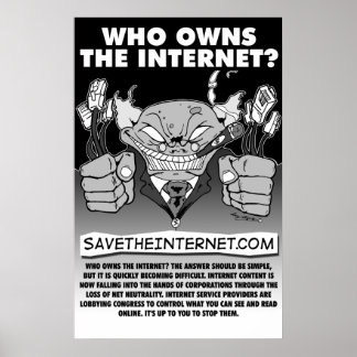 Save The Internet Poster
