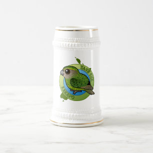 Save the Kakapo Beer Stein