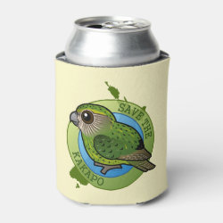 Save the Kakapo Can Cooler