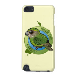 Save the Kakapo Case-Mate Barely There 5th Generation iPod Touch Case