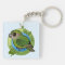 Save the Kakapo Keychain
