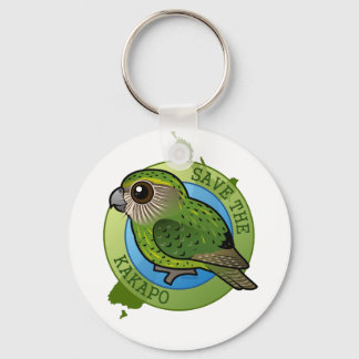 Save the Kakapo Keychain
