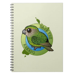 Save the Kakapo Photo Notebook (6.5