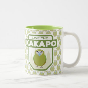 Save The Kakapo Parrot Mug