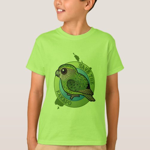 kakapo t shirt