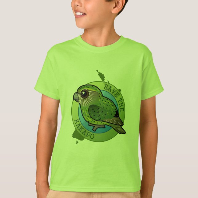 Save the Kakapo T-Shirt (Front)