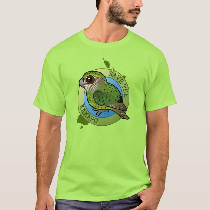 Save the Kakapo T-Shirt | Zazzle.com