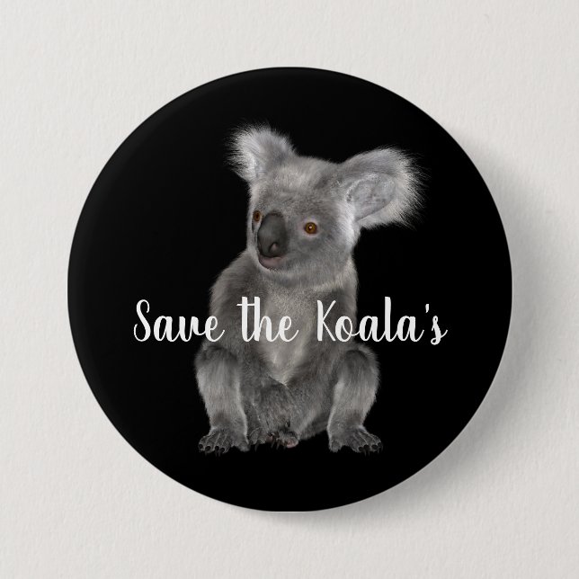 Save the Koala's Button (Front)