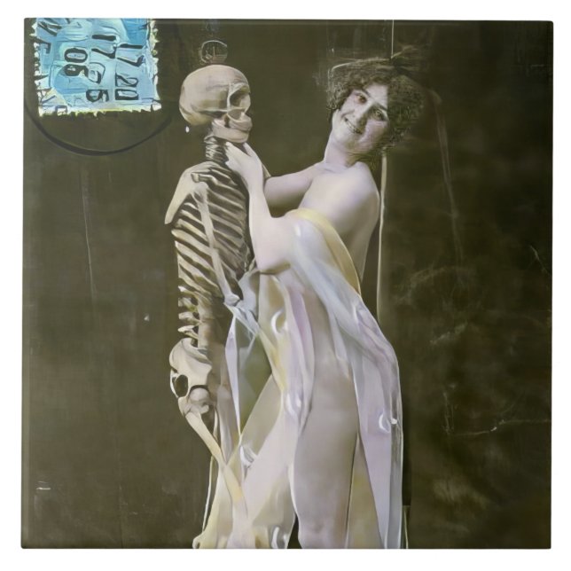 Save the Last Dance for Me  Ceramic Tile (Front)