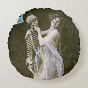 Save the Last Dance for Me Round Pillow