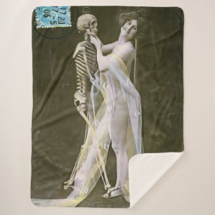 Save the Last Dance for Me Sherpa Blanket