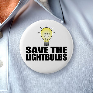 Save the Lightbulbs! Button