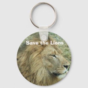Save the Lions Keychain