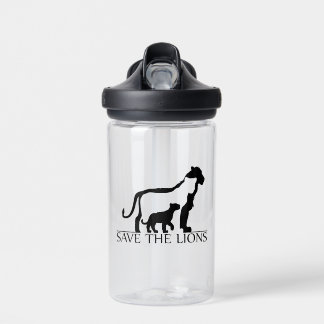 Save the Lions  Water Bottle