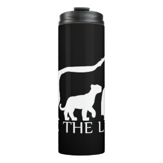 Save the Lions (White) Thermal Tumbler