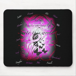 Save the lives of woman- mousepad