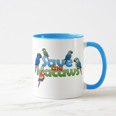 Save the Macaws Mug