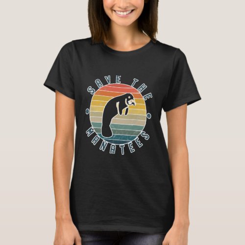 Save The Manatee Crystal River Fl T_Shirt