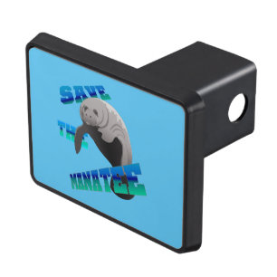 Save the manatee tow hitch cover
