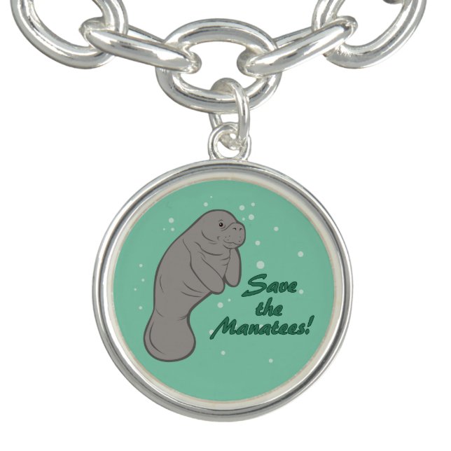 Save the Manatees! Charm Bracelet (Design)