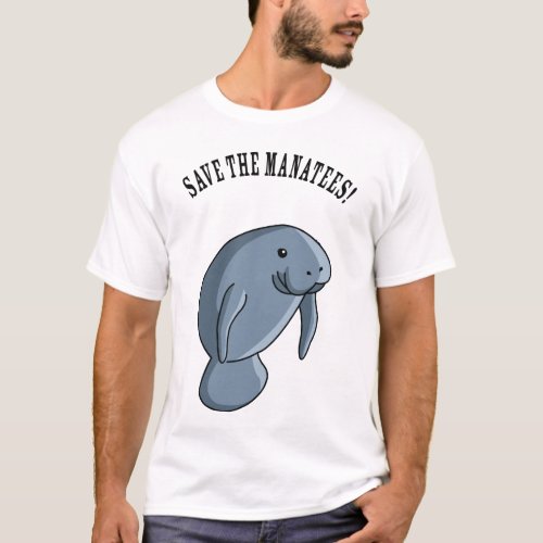 Save the Manatees T_Shirt