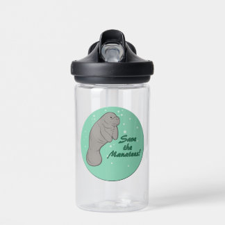 Save the Manatees! Water Bottle