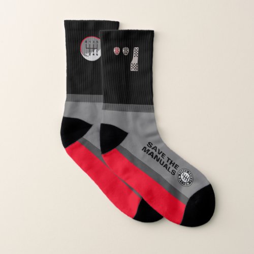 SAVE THE MANUALS SOCKS