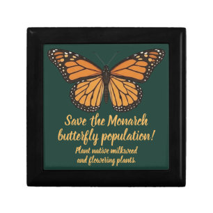 Save the Monarch butterfly Gift Box