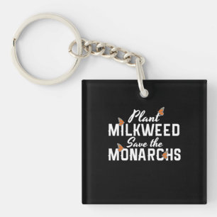 Save The Monarchs Butterfly Keychain