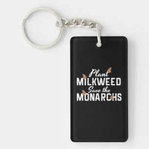 Save The Monarchs Butterfly Keychain