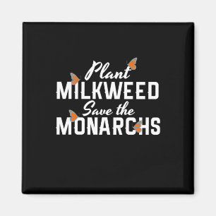 Save The Monarchs Butterfly Magnet