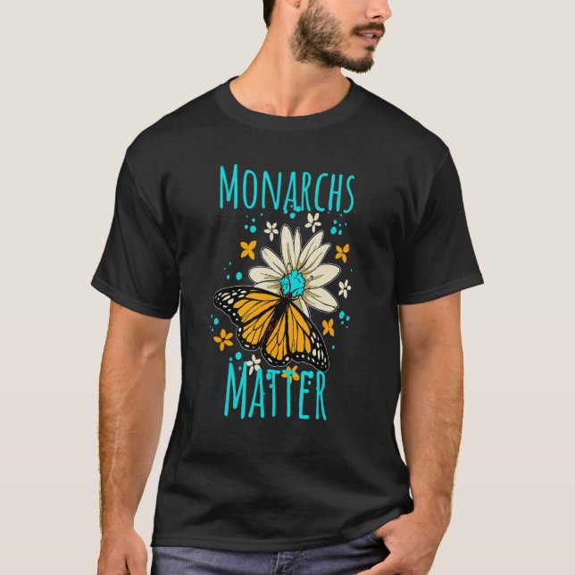 Save The Monarchs Butterfly Monarch 1 T-Shirt (Front)