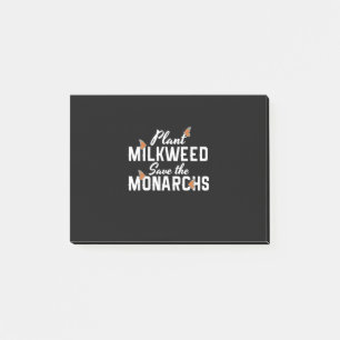 Save The Monarchs Butterfly Post-it Notes