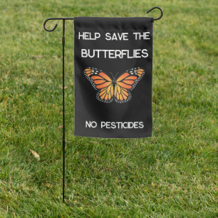 Save the Monarchs yard flag