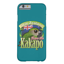 New Zealand Kakapo Case-Mate Barely There iPhone 6 Case